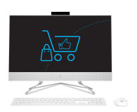 HP 24 AiO Ryzen 5-3500/8GB/512 White - 606131 - zdjęcie 1